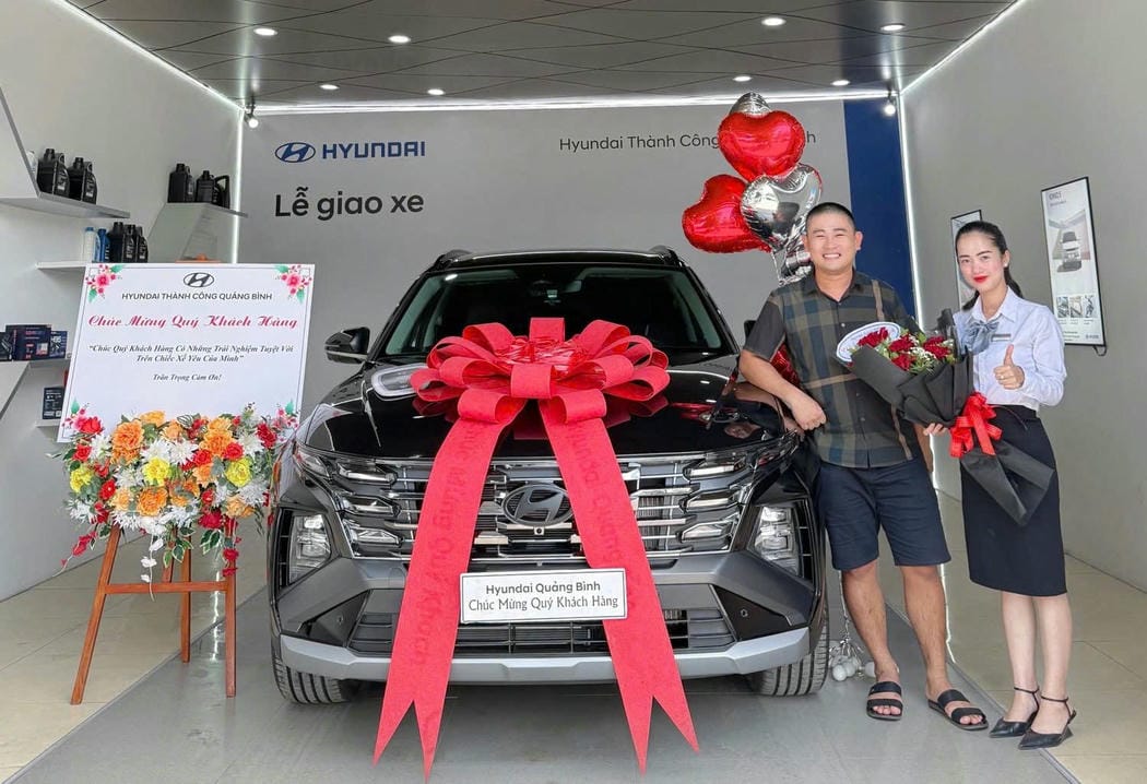 Giao xe Hyundai Tucson